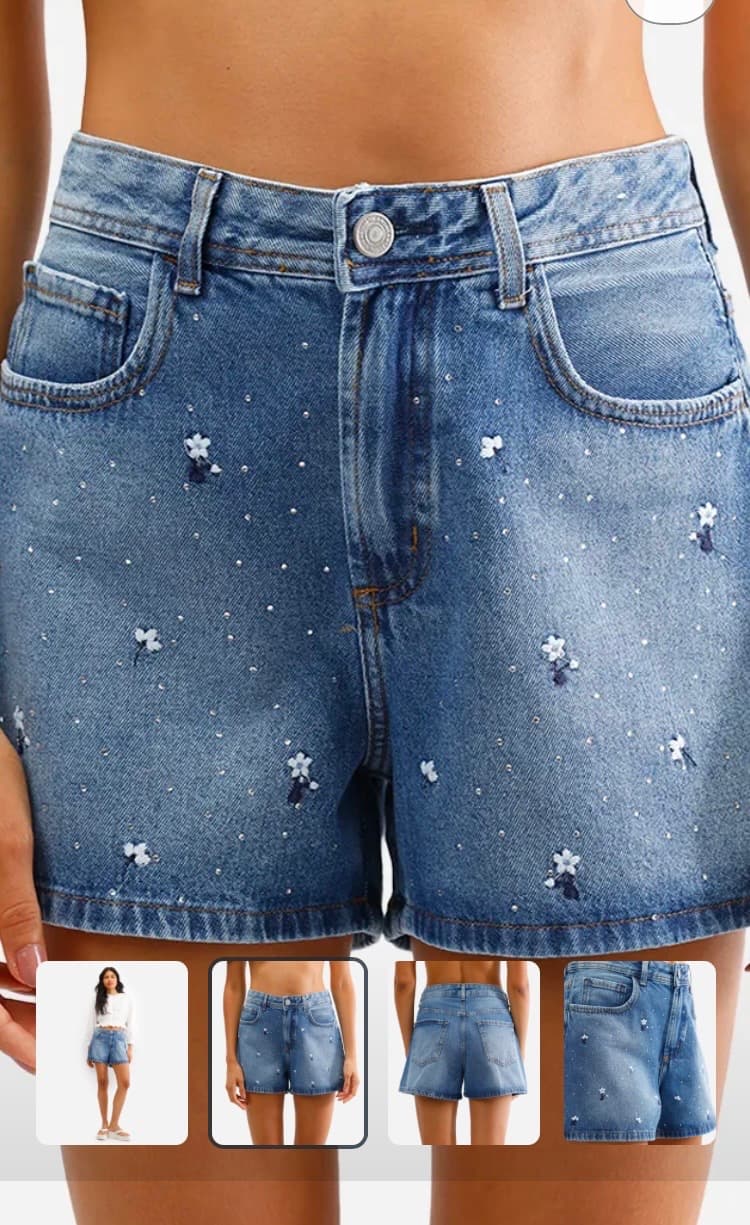 Imagem do presente Short jeans c&a
